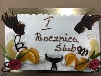 2017r 1-wsza rocznica slubu Oli i Arka